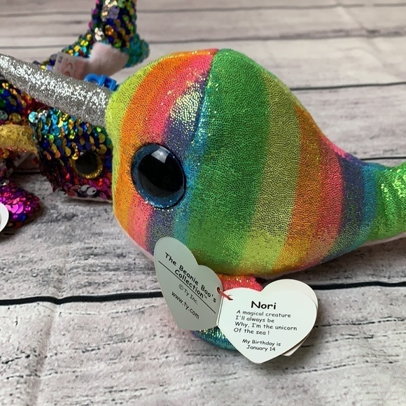 Unicorn Beanie Boo Lot - Picture 15 of 16